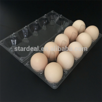 wholesale cheap price plastic egg trays with 10 holes